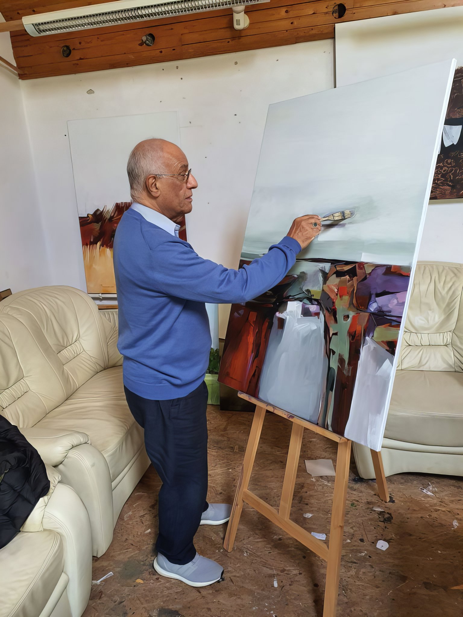 Working on a Large Blue Canvas — Ludvig Symposium